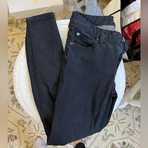 Free people black skinny jeans